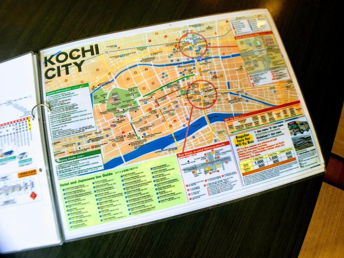 ゲストハウス ルルル 最大12名可 合宿 大家族 団体旅行にオススメ Kochi  Ngoại thất bức ảnh